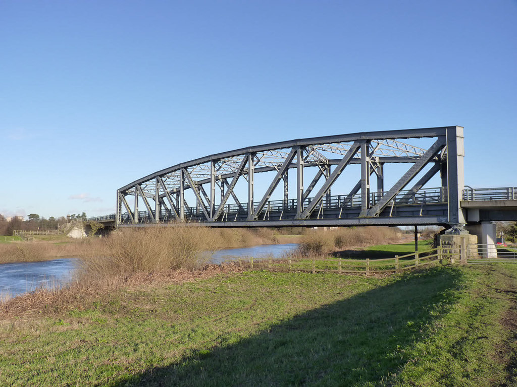 Carlton Bridge © Alan Murray-rust Cc-by-sa 2.0 :: Geograph Britain And 