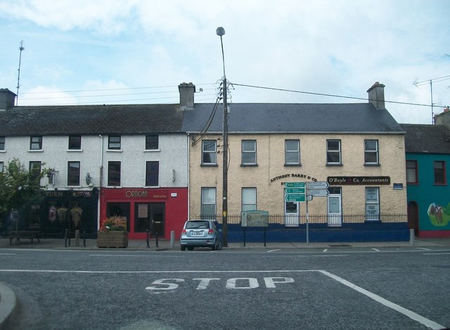 Shops and offices in Main Street, Ballymahon