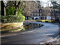 Bournemouth: large puddle in St. Valerie Road