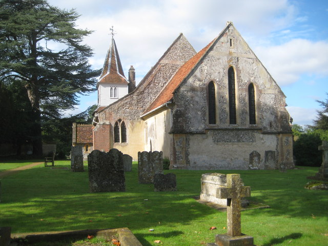 Chilbolton: The Church of St Mary the... © Nigel Cox cc-by-sa/2.0 ...