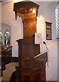 St Edmund, Wootton: pulpit