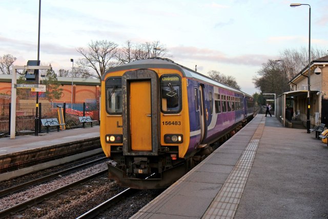 Northern Rail Class 156, 156483, Huyton railway station