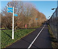 Concorde Way signpost, Filton