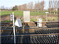 Obstacle detection equipment at Thorpe Gates level crossing