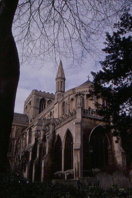 Peterborough cathedral, east end