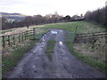 Farm track off the A659