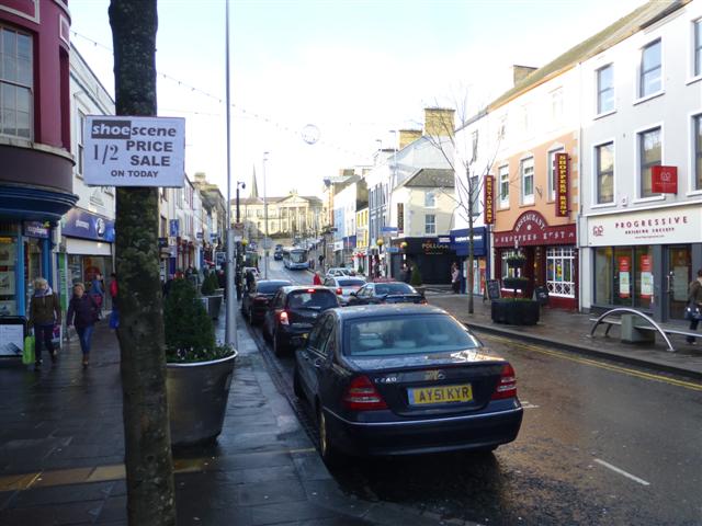 High Street, Omagh © Kenneth Allen :: Geograph Britain and Ireland