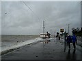 TQ8785 : High tide, high wind, high noon by John Myers