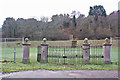 Entrance gates to Avoch Football Club