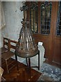 St Peter, Stourton Caundle: font cover