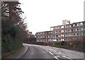 Coton Manor flats from Berwick Road