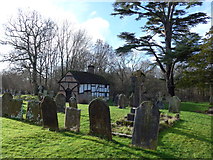 TQ1328 : Itchingfield Churchyard: early January 2014 by Basher Eyre