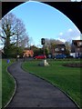 All Saints, Roffey: church path