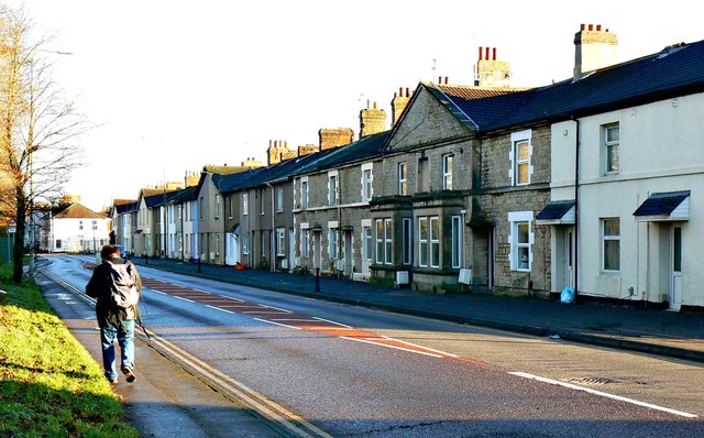 North-west along Westcott Place, Swindon
