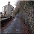 Northern end of Malthouse Lane, Pontypool