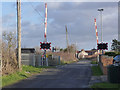 SE5416 : Level crossing at Walden Stubbs by Alan Murray-Rust