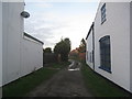 Entrance between the houses