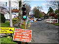 Road works on Dalmeny Road