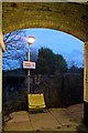 Underpass, Heswall railway station