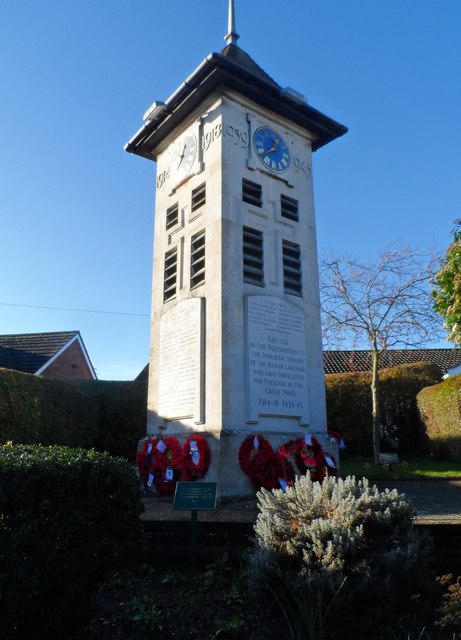 War memorial clock tower, Langford