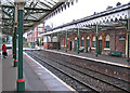 Hale - south-bound platform canopy