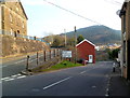 Queen Street and Station Road junction in Pontrhydyfen