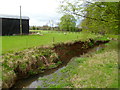 Across Cheaton Brook towards Ridgeway Farm near Leominster