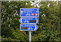 National Cycle Network signs near Ballywalter