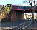 West side of Muller Road railway bridge, Bristol