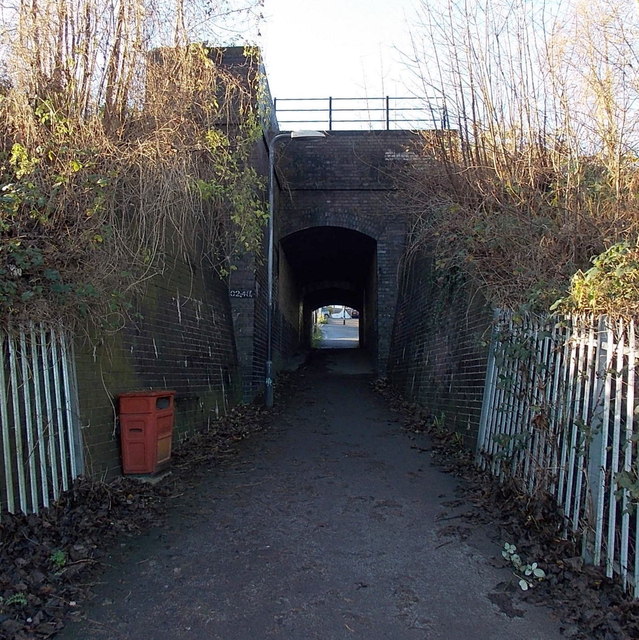 East Side Of A Railway Underpass Near © Jaggery Cc By Sa20