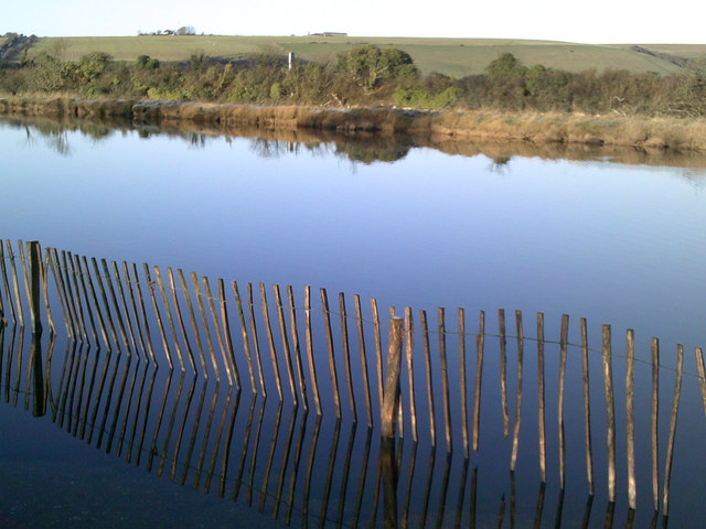 Reflections at Cuckmere River, Exceat