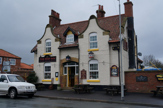 The Ship Inn Muston © Ian S Geograph Britain And Ireland