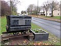 Mining tub planter, Stamfordham Road, Westerhope