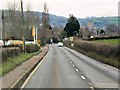 ST5344 : Glastonbury Road (A39) approaching Wells by David Dixon