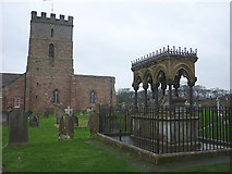 NU1734 : St Aidan's Church and Grace Darling Memorial, Bamburgh by Karl and Ali