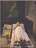 NU1734 : Effigy of Grace Darling inside St Aidan's Church, Bamburgh by Karl and Ali