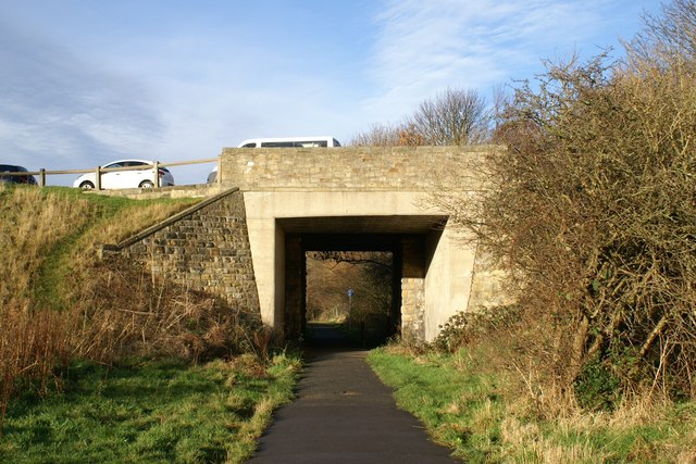 Bridge over the former Scarborough to... © Christopher Hall cc-by-sa/2. ...