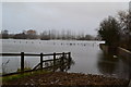 Flooded fields at Horseport