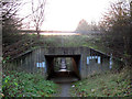 Motorway underpass