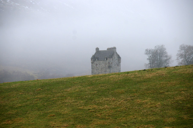 Forter Castle in Glen Isla