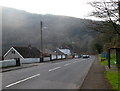 Danybont houses and bus shelter, Pontrhydyfen