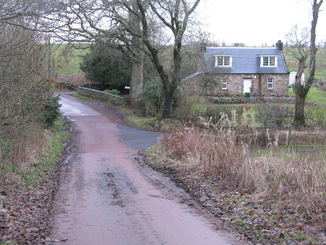 Road Junction on Summerhill and Garngibbock Road