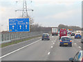 M1 northbound towards junction 34