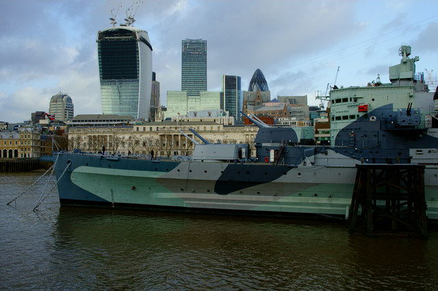 HMS Belfast and the City of London