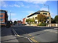 South end of Barrington Road, Altrincham