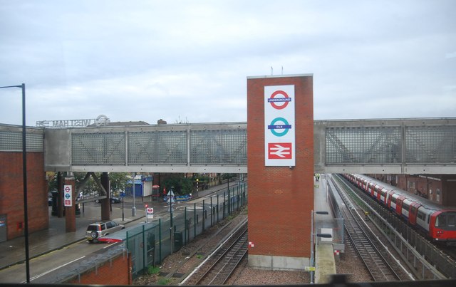 West Ham Station © N Chadwick :: Geograph Britain and Ireland