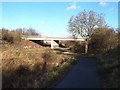 Consett and Sunderland Railway Path at the "Lambton Worm"