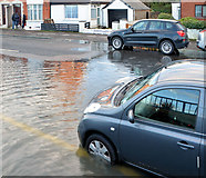 J3979 : Flooding, Holywood (3) by Albert Bridge