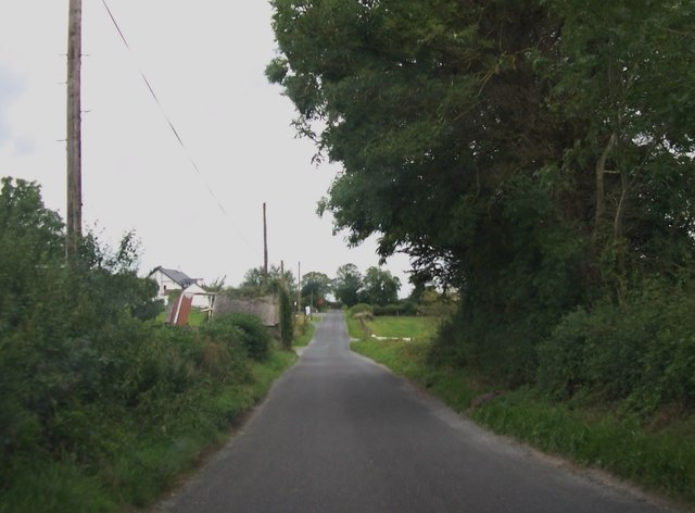 The R444 (Clonfanlough Road) at Clonfanlough