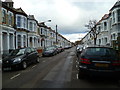 Looking north on Sugden Road